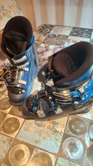 Esquís Salomon JR XMAX 90 Botas talla 36,5-37,5 y