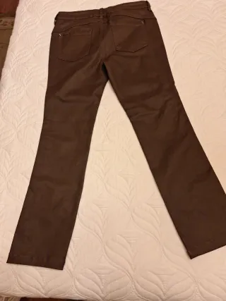 Pantalón mujer Street One encerado