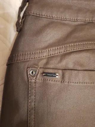 Pantalón mujer Street One encerado