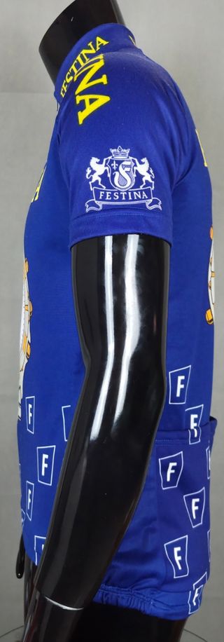 Maillot vintage ciclismo Festina-Lotus 1992 L