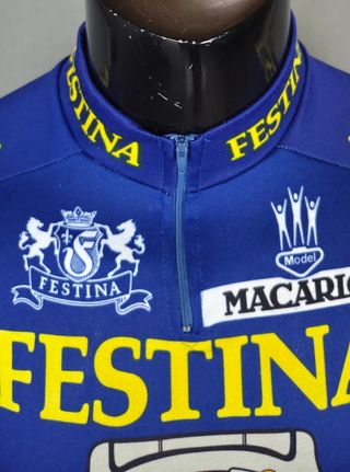 Maillot vintage ciclismo Festina-Lotus 1992 L
