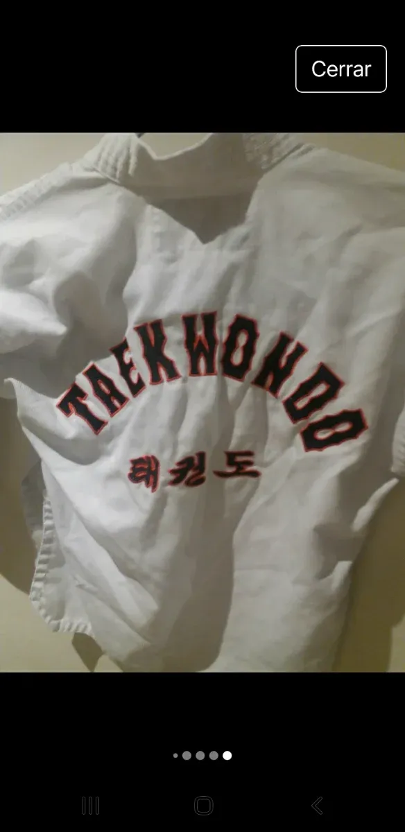 Dobok Taekwondo Daedo Blanco Talla 110