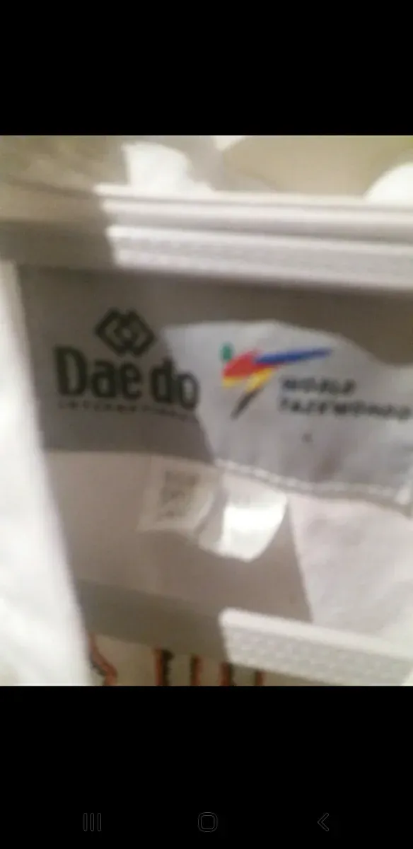 Dobok Taekwondo Daedo Blanco Talla 110