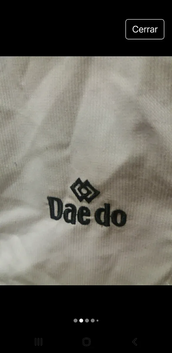Dobok Taekwondo Daedo Blanco Talla 110