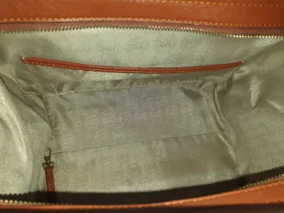 Bolso Michael Kors Naranja y Dorado