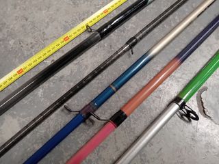 Set canne da pesca con mulinello