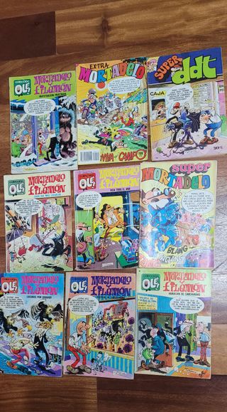 Lote de tebeos Mortadelo y Filemon