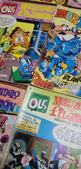Lote de tebeos Mortadelo y Filemon