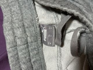 Pantalón Corto Chandal Puma Sportswear Gris OFCL.