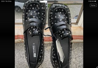 Sapatos Pull&Bear Novos Pretos Tamanho 36