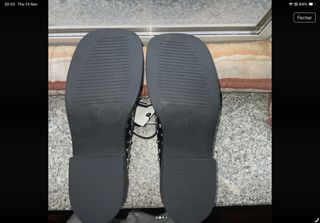 Sapatos Pull&Bear Novos Pretos Tamanho 36