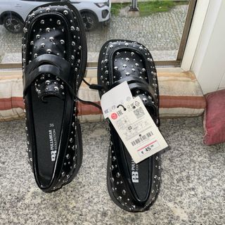 Sapatos Pull&Bear Novos Pretos Tamanho 36