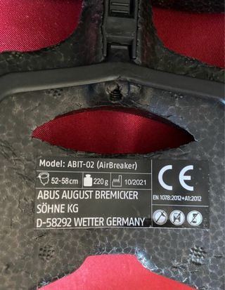 Casco Abus Airbreaker M nero