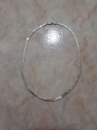 Cadena plata chica