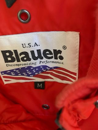 Blauer Giubbino Rosso