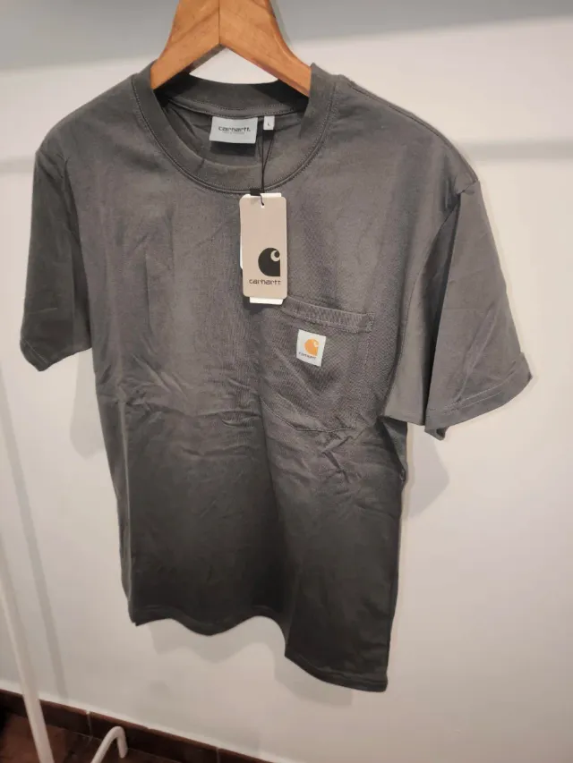 Camiseta Carhartt Gris Talla L
