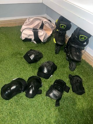Patines Rollerblade Talla 29-32 + Protecciones