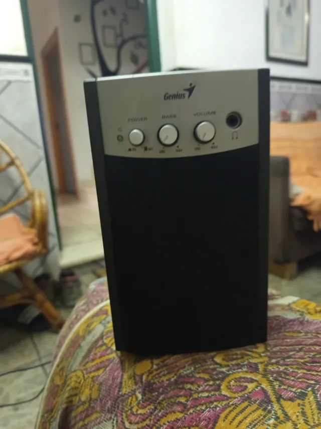 Altavoz Genius Negro/Gris para PC