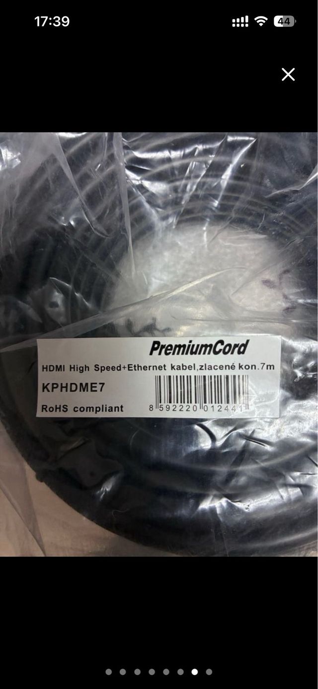 Cable HDMI 7m Full HD 4K