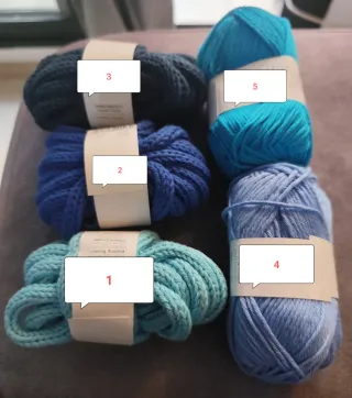 Hilo de algodón 100% para manualidades