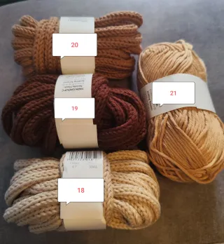 Hilo de algodón 100% para manualidades