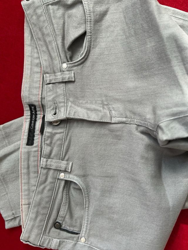 Jeans Calvin Klein grigi donna