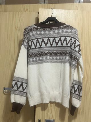 Jersey estampado étnico talla M