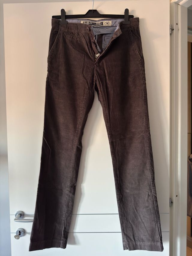 Pantaloni OVS a costine marroni Tg 48