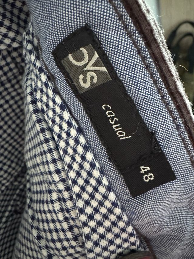 Pantaloni OVS a costine marroni Tg 48