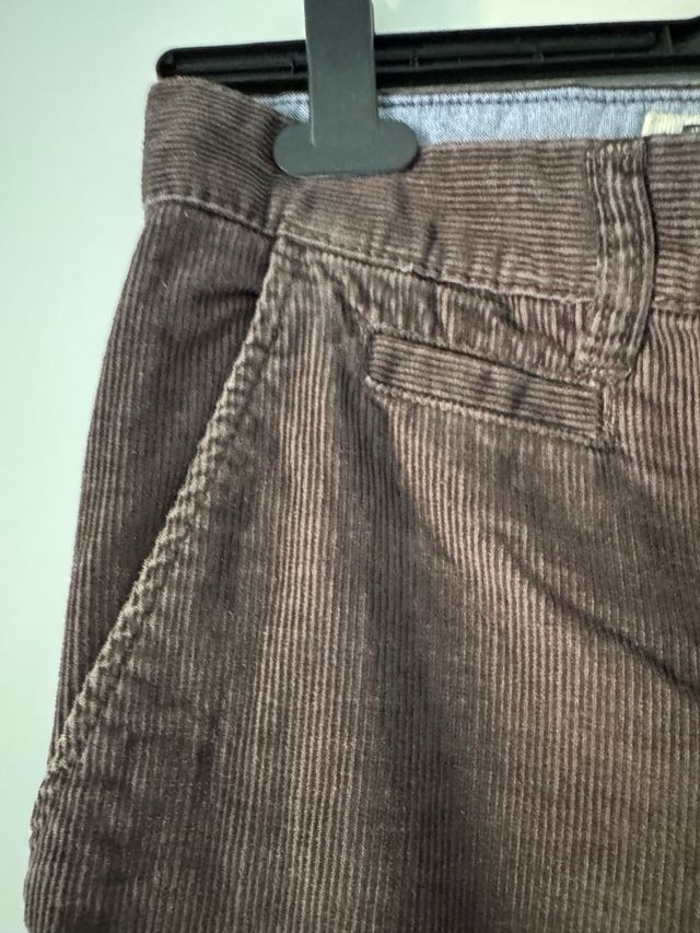 Pantaloni OVS a costine marroni Tg 48