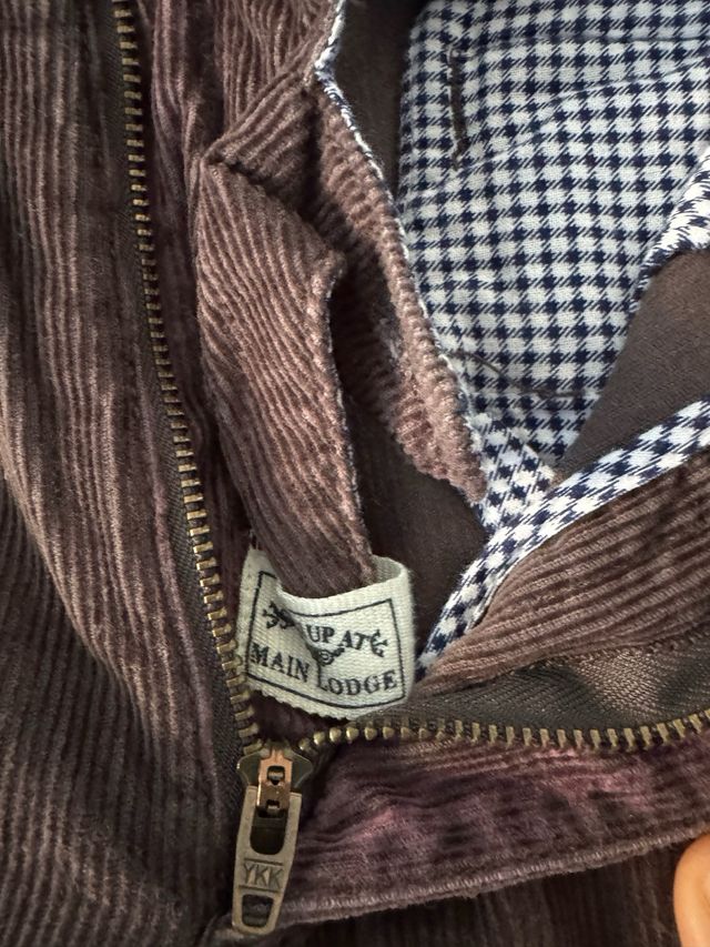 Pantaloni OVS a costine marroni Tg 48