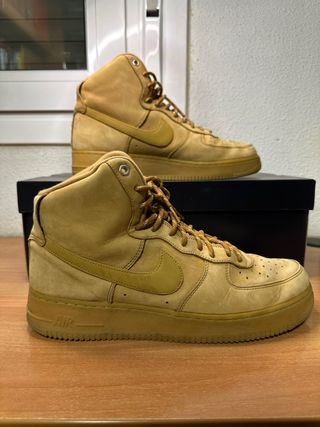 Zapatillas Air Foce 1 Nike Crema Talla: 46