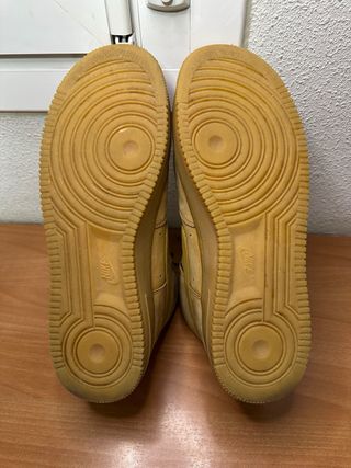 Zapatillas Air Foce 1 Nike Crema Talla: 46