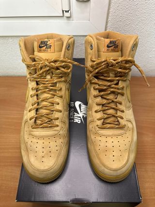 Zapatillas Air Foce 1 Nike Crema Talla: 46