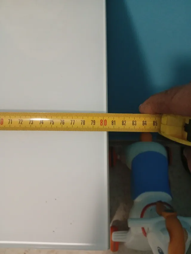 Cristal blanco para comida de ikea.