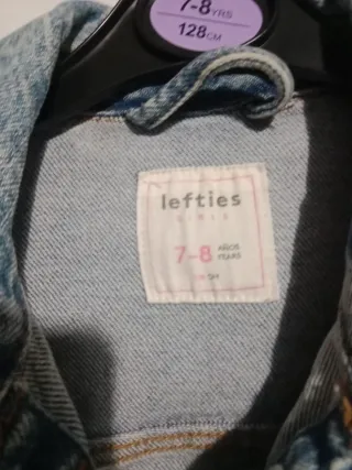 Chaqueta Vaquera Niña 7-8 Años