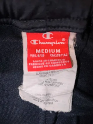 Pantaloni tuta bambino Champion blu navy