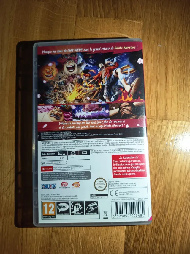 One Piece: Pirate Warriors 4 Nintendo Switch