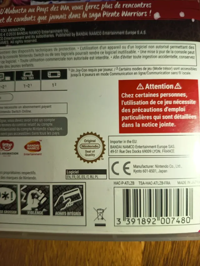 One Piece: Pirate Warriors 4 Nintendo Switch