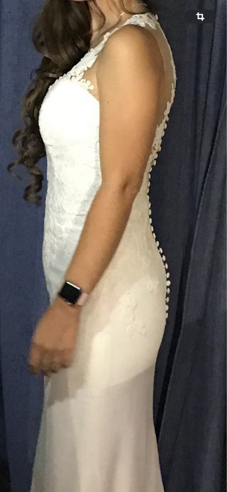 Vestido de Novia Encaje Blanco