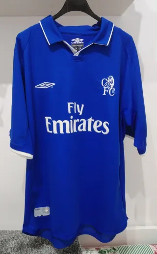 Camiseta Chelsea FC Local Temporada 2001-2002