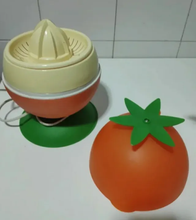 Exprimidor Eléctrico Naranja y Verde