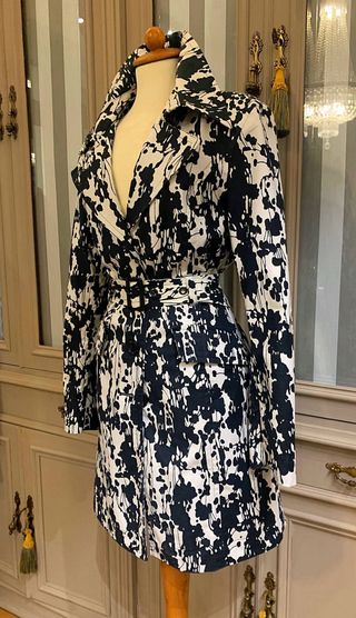 Abrigo MEXX estampado mujer