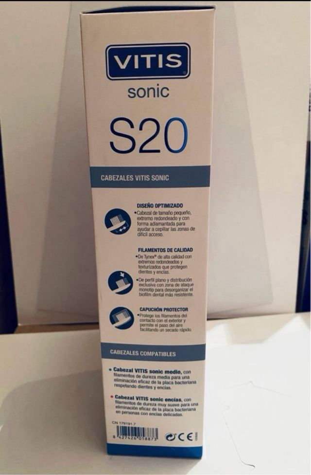 Cepillo Eléctrico VITIS S20 Sonic