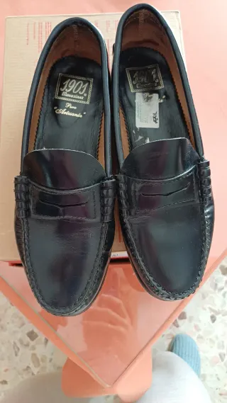 Mocasines 1901 Negros