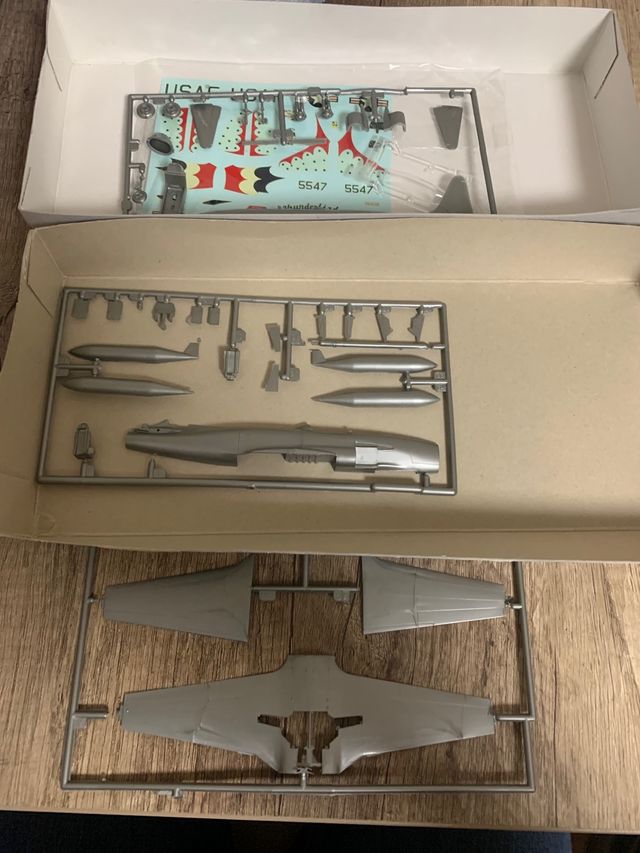 Maqueta Avión T-33A Shooting Star Thunderbirds