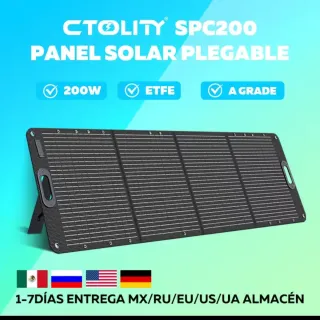 Panel Solar Plegable CTOLITY SPC200 200W