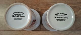 2 tazze Coca Cola - 2006 - Babbo Natale - numerate