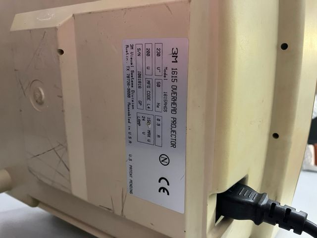 Retroproyector 3M 1615