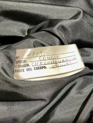 ABRIGO DE SEÑORA EN PIEL  SCIN SELECCIÓN